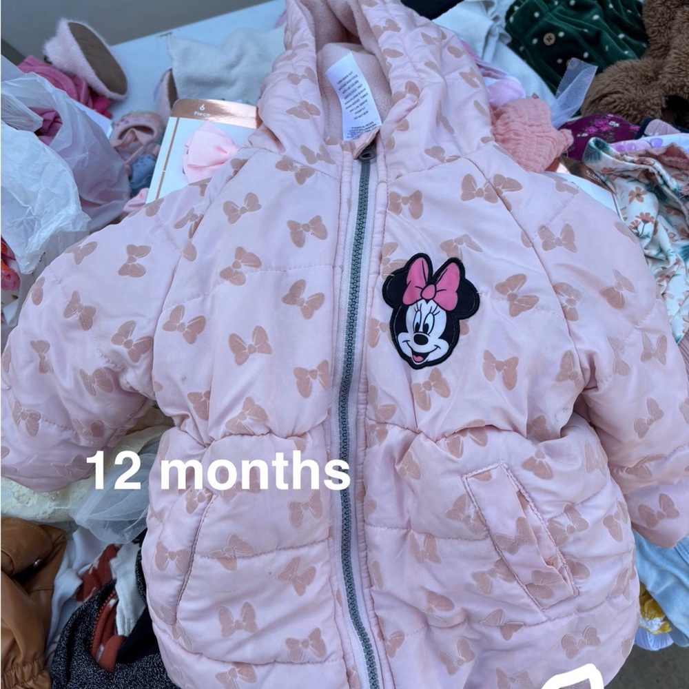 Pink Minnie Mouse Baby Jacket